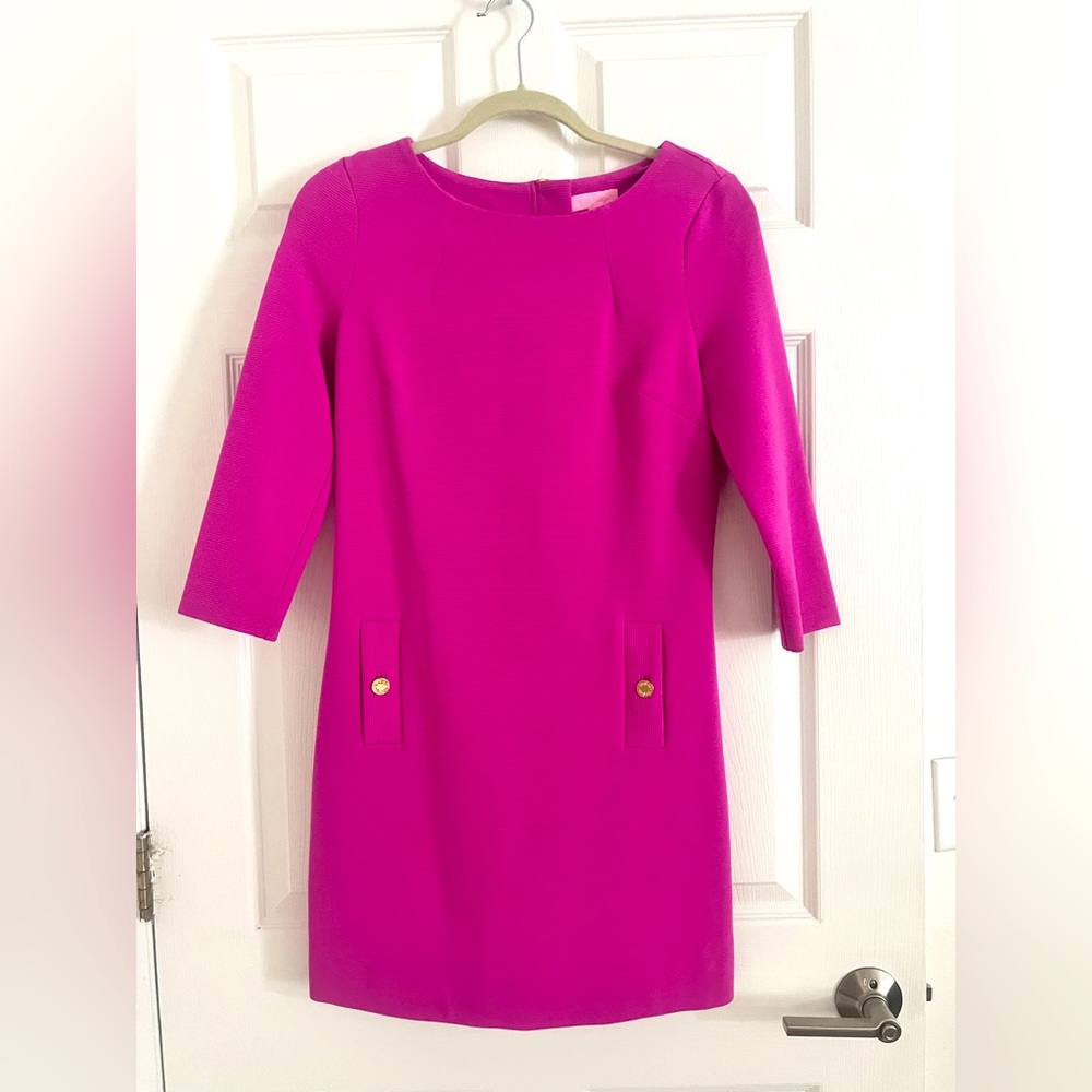 Lilly Pulitzer long sleeved dress with front buttons